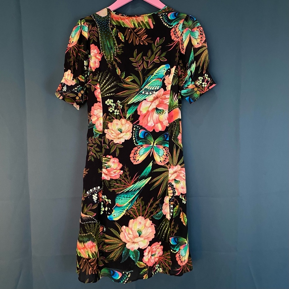 Farm Rio Tropical Garden Dreams Mini Dress View 5